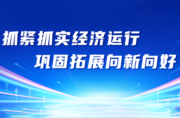 抓紧抓实经济运行  巩固拓展向新向好