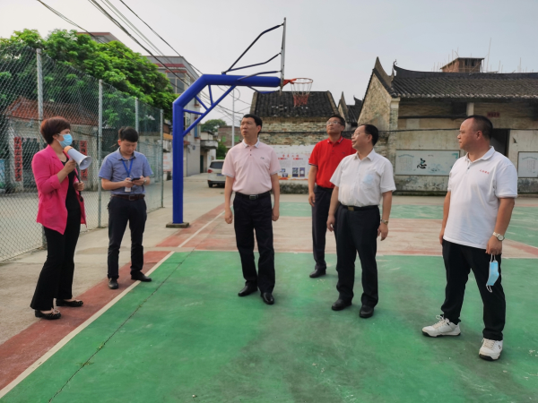 市委宣传部副部长杨德银到佛冈调研应急广播项目建设工作