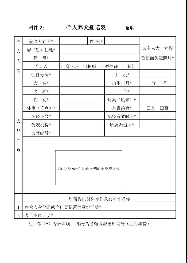 佛冈铲屎官教你怎么给爱犬办一张养犬登记证