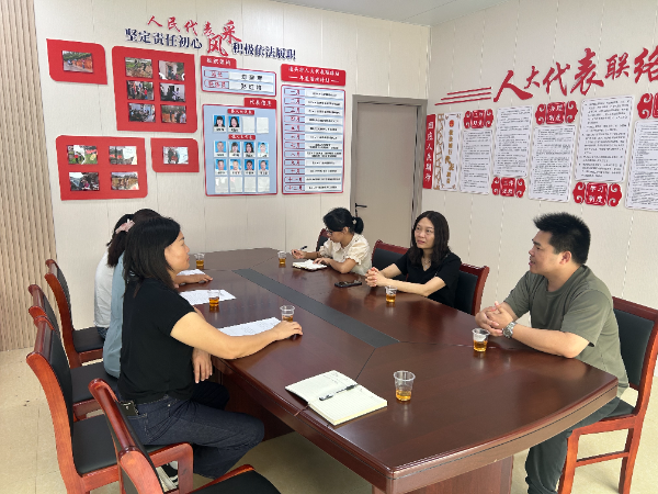 图2：黄丽开展走访人大代表活动.jpg